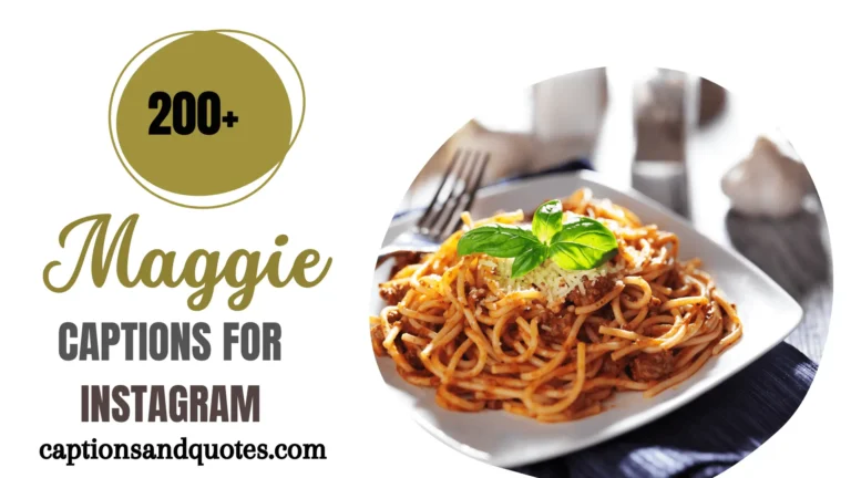 450+ Maggi Captions And Quotes For Instagram